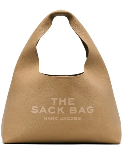 Marc Jacobs Top Handle Sack Bag In Brown