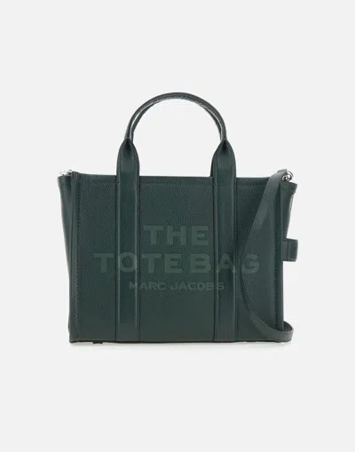 Marc Jacobs The Leather Medium Ivy Tote Bag In Green Patent