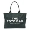 Marc Jacobs Rectangular Shape Tote Bag With 2 Handles In Green