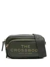 Marc Jacobs Textured Crossbody Bag For Everyday Use In Green