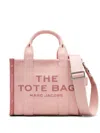 Marc Jacobs The Jacquard Small Tote Rose Handbag In Pink