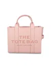 Marc Jacobs The Leather Large Top Handle Bag In Pink