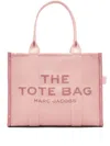Marc Jacobs The Big Travel Tote With Printed Profiles In Pink