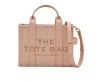 Marc Jacobs Rose Leather The Small Tote Bag Women In Neutral