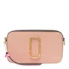 MARC JACOBS MARC JACOBS 'SNAPSHOT' PINK SAFFIANO LEATHER BAG