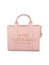 Marc Jacobs The Leather Large Top Handle Bag In Pink
