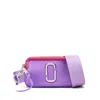 Marc Jacobs Women Lilac Pvc The Snapshot Crossbody Bag In Purple