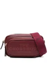 Marc Jacobs The Crossbody Tote Leather Bag Cherry Color In Red
