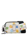 Marc Jacobs Snapshot Wild Daisy Crossbody Bag In Leather In Multi