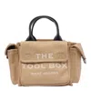 Marc Jacobs Mini The Cargo Canvas Tote Bag In Sand