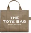 Marc Jacobs The Traveler Canvas Tote Bag In Gray