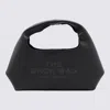 Marc Jacobs Black Leather The Mini Sack Shoulder Bag