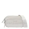 Marc Jacobs Bianco Leather Shoulder Bag With Adjustable Strap In White