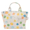 Marc Jacobs The Wild Daisy Canvas Small Tote Hand Bags Multicolor In White