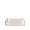 Marc Jacobs The Leather Mini Cotton Cross-body Bag In White