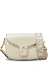 Marc Jacobs The Snapshot Crossbody Bag In Bianco Chiari E Naturali