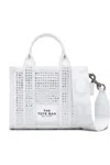 Marc Jacobs Women's The Crystal Canvas Small Tote Bag In Bianco Chiari E Naturali