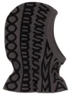 Marc Jacobs Monogram Knitted Hat Graphic Pattern In Grey