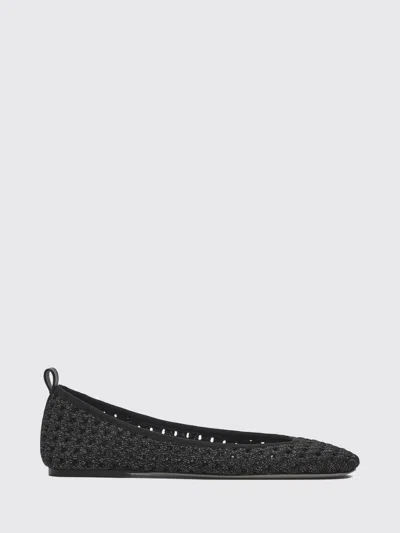 Marc Jacobs Ballet Flat Woman Color Silver In Black