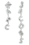 Marc Jacobs Balloon Earrings In Silver