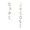 Marc Jacobs Balloon Earrings In Metallic