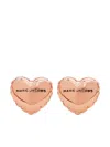 Marc Jacobs Balloon Heart Earrings In Pink