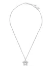 Marc Jacobs Balloon Star Necklace In Silver