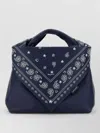 Marc Jacobs Bandana Print Fold-over Shopping Satchel In Orange