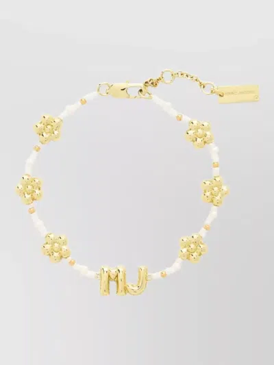 Marc Jacobs Beaded Balloon Bracelet And Flower Charms In Multi