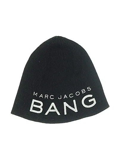 Pre-owned Marc Jacobs Beanie Hat In Black