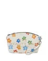 Marc Jacobs The Beauty Bag Pebble Leather Cosmetics Case In White
