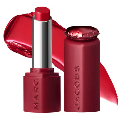 Marc Jacobs Beauty Heart On Long-lasting Soft Shine Lipstick 400 On Red 0.10 Oz/3 G