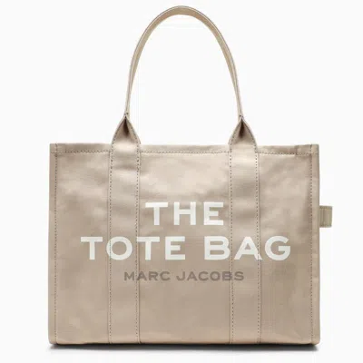 MARC JACOBS MARC JACOBS  BEIGE CANVAS LARGE TOTE BAG