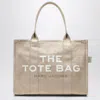 Marc Jacobs Beige Canvas Large Tote Bag Women In White