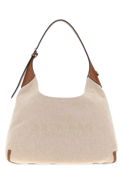 Marc Jacobs Beige Canvas The Sack Bag Shopping Bag In Neutral