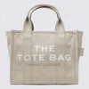 Marc Jacobs Beige Canvas The Small Tote Bag In Sand