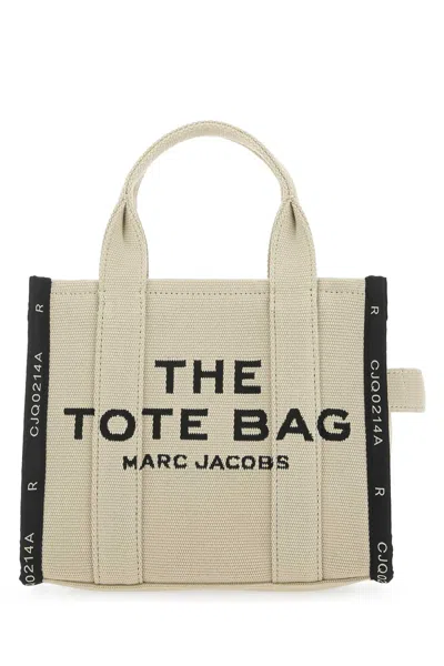 Marc Jacobs Sand Canvas The Tote Shopping Bag In 263