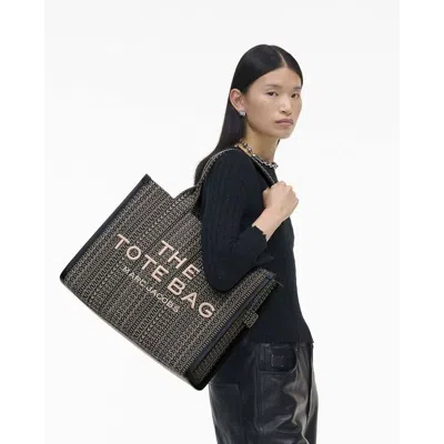 Marc Jacobs Beige Cotton Tote Bag In ["beige"]