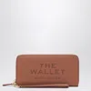 Marc Jacobs Beige Full-grain Leather Wallet In Brown
