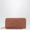 Marc Jacobs Beige Full-grain Leather Wallet In Brown