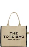 Marc Jacobs Beige Large 'the Jacquard' Tote In 263 Warm Sand