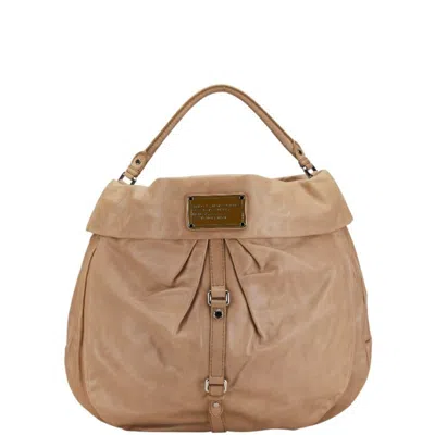 Pre-owned Marc Jacobs Beige Leather Tote Bag ()