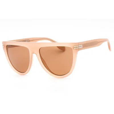Marc Jacobs Beige Plastic Sunglasses In Pink