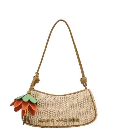 Marc Jacobs Beige Summer Charm Medium Shoulder Bag In Brown