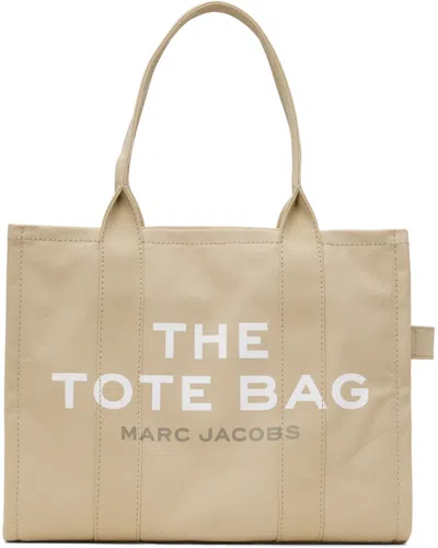 Marc Jacobs Beige 'the Large' Tote In 260 Beige