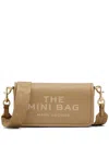 Marc Jacobs The Leather Mini Bag In Beige