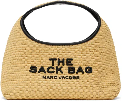Marc Jacobs Beige 'the Mini Sack' Tote In 255 Natural