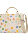 Marc Jacobs The Wild Daisy Canvas Medium Tote Bag In Multi