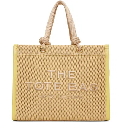 Marc Jacobs Beige 'the Woven Rope Large' Tote