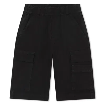 Marc Jacobs Kids' Bermuda Cargo In Black